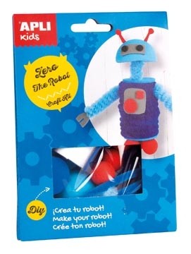 APLI KIDS CRAFT KIT ROBOT ZERO 2 sets