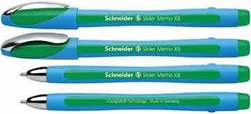 Schneider Balpen Slider Memo XB groen
