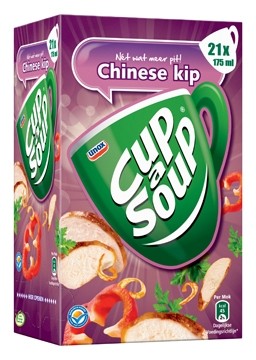 Cup a soup chinese kip doos met 21 zakjes van 175 g