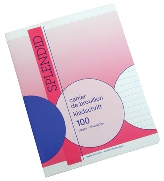 Aurora kladschrift 96 bladzijden, gelijnd