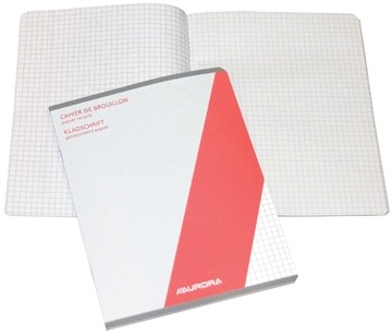 Aurora kladschrift 96 bladzijden, geruit 5 mm