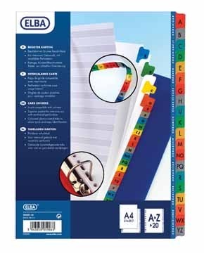 Elba tabbladen set 1-31, ft A4