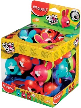 Maped slijper Croc Croc konijn 1 gaats display met 20 stuks