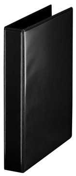 Esselte personaliseerbare ringmap PP voor ft A4 rug van 3,8 cm, 4D-ringen van 20 mm, zwart