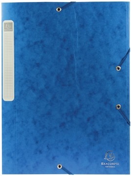 Exacompta Elastobox Cartobox rug van 2,5 cm, blauw, 5/10e kwaliteit