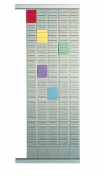 Nobo planbordpaneel index 4, 54 vakjes, ft 955 x 128 mm