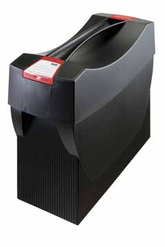 Han Hangmappenkoffer Swing zwart/rood