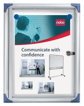 Nobo Vitrine binnenvitrine, voor 1 x ft A4 (ft 28 x 37 x 2,2 cm)