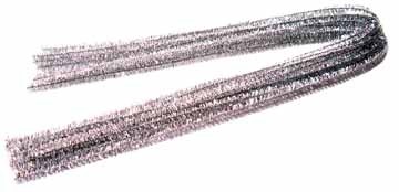 Bouhon Chenilledraad zilver