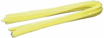 Bouhon Chenilledraad geel