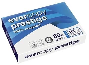 Clairefontaine Evercopy kopieerpapier Prestige A4, 80 g, pak van 500 vel - witheid: 160 CIE