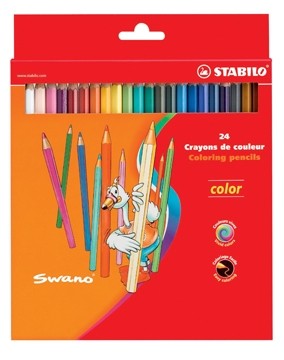 Stabilo kleurpotlood Color 24 potloden in een kartonnen etui