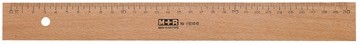 Mobius Liniaal Meetlat uit hout 30 cm