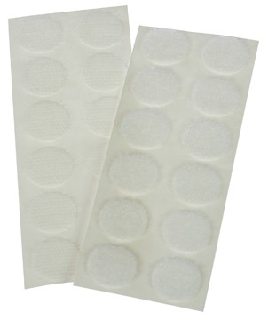 Bouhon Klittenband rondjes zakje met 24 stuks