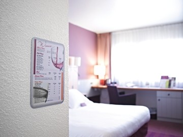 Tarifold tas met magnetische rug geschikt voor ft A4 zilver, pak van 2 stuks