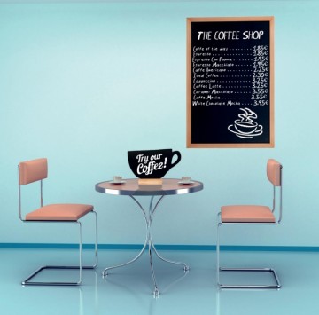 Securit krijtbord tas + voet 