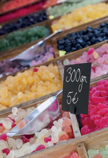 Securit krijtbordjes prikker, pak met 20 stuks