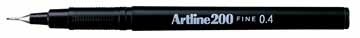 Fineliner Artline 200 zwart