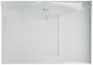 Rexel documentenmap Ice met drukknop  ft A3 A4 of A5  (steeds pak van 5 stuks)
