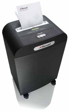 Rexel Papiervernietiger RDX1850 Cross Cut. Capaciteit: 18 blad ft A4 80 g/m ². Snit: 4 x 45 mm. Veiligh...