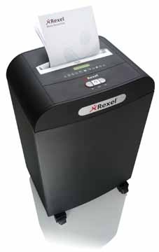 Rexel papiervernietiger RDM1150 Cross Cut. Capaciteit: 11 blad ft A4. Snit: 1,95 Veiligheidsni...