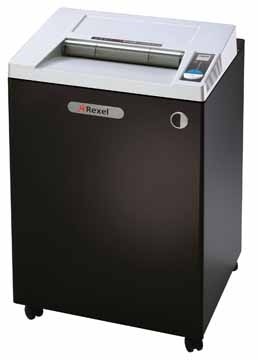 Rexel Papiervernietiger RLWX25, Strip Cut, snit: 5,95igheidsniveau: 2