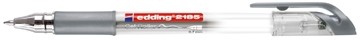 Edding gelroller e-2185 zilver