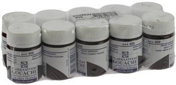 Talens Plakkaatverf Extra Fijn omber gebrand