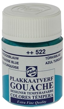 Talens Plakkaatverf Extra Fijn turkooisblauw