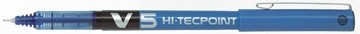Pilot roller Hi-Tecpoint V5 en V7 V5, schrijfbreedte 0,3 mm, blauw