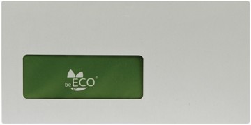 Vensterenveloppen ft 114 x 229 mm (C6/5), gegomd, met venster links DOOS500