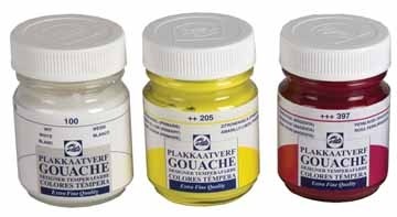 Talens plakkaatverf Extra Fijn wit