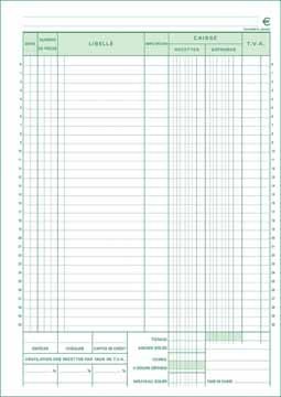 Exacompta Kopie kasboek Franstalig