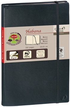 Notitieboekje Habana ft 16 x 24 cm (A5), gelijnd