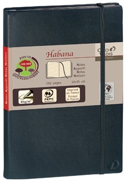 Notitieboekje Habana ft 21 x 29,7 cm (A4), gelijnd 