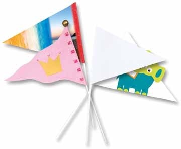 Folia papieren vlag ft 27 x 20 x 27 cm