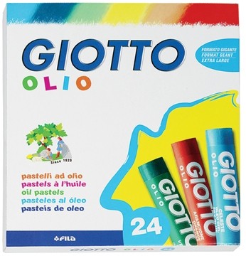 Giotto oliepastels 24 pastels