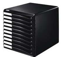 Leitz ladenblok zwart/zwart