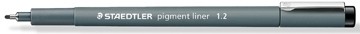 Staedtler fineliner pigment liner 1,2 mm zwart