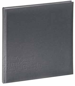 Aulfes gastenboek Europe grijs