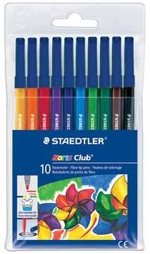 Staedtler viltstift Noris Club 10 stiften