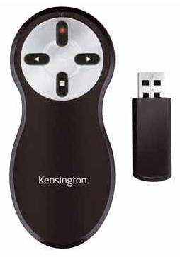 Kensington draadloze presenter met laserpointer zonder geheugenkaart