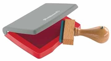 Pelikan Stempelkussen ft 5 x 7 cm, rood