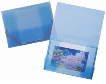 Elastomap Crystal blauw PAK24