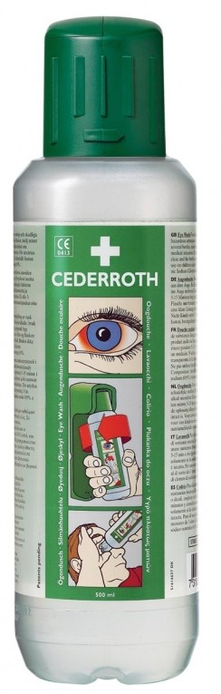 Cederroth oogspoelmiddel, 500 ml, pak van 2 stuks 