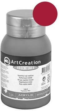 Talens Acrylverf ArtCreation Essentials karmijnrood