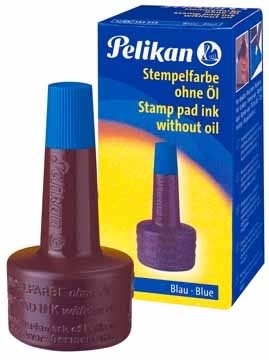 Pelikan stempelinkt blauw