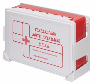 Boomgaard ehbo verbanddoos met muurbevestiging 