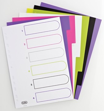 Actiepakket Elba 6-delig, 11-gaatsperforatie  (20 sets totaal)