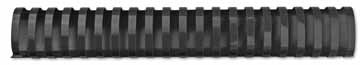 GBC bindruggen CombBind rug 32 mm (ovaal), doos van 50, zwart